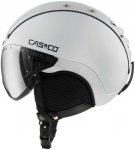 Casco SP-2 Carbonic Visor Skihelm ( Weiß 52-54 Größe,)