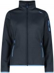 CMP Knit-Tech Melange Damen Fleecejacke ( Dunkelblau 42 Größe,)
