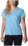 Columbia Sun Trek SS Tee Damen T-Shirt ( Blau S INT,)
