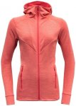 Devold of Norway Aksla Woman Jacket w/Hood Damen ( Pink XS)