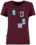 E9 Pamma T-Shirt Woman Damen ( Beere XS INT,)