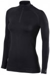 Falke Maximum Warm Zip Shirt Tight Fit W Damen ( Schwarz XL INT,)