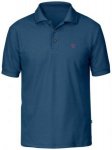 Fjällräven Crowley piqué shirt Herren ( Blau S INT,)