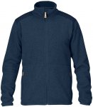 Fjällräven Sten Fleecejacke Herren Wanderjacke ( Dunkelblau XXL Größe,)