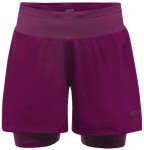 GOREWEAR R5 Damen 2in1 Shorts Laufshorts ( Violett 36 INT,)