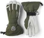 Hestra Army Leather Heli Ski Handschuhe Herren Skihandschuhe ( Oliv 6 D,)