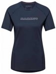 Mammut Selun FL T-Shirt Women Logo Damen ( Dunkelblau XS INT,)