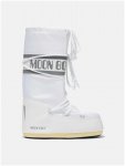 Moon Boot Icon Nylon Winterstiefel Unisex ( Weiß 42-44 EU,)
