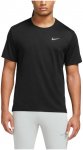 Nike Miler Dri-FIT UV Herren Laufshirt ( Schwarz M Größe,)