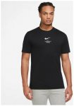 Nike M NSW Tee Big Swoosh Herren T-Shirt ( Schwarz XXL INT,)