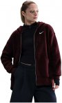 Nike Phoenix Fleece Damen Zip-Hoodie ( Dunkelrot M Größe,)