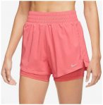 Nike W NK One Dri-Fit HR 3in 2n1 Short Damen Shorts ( Pink XS INT,)