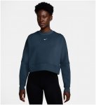 Nike W NK Prima Dri-Fit Crew Top GG Damen ( Blau S)