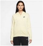 Nike W NSW Club Fleece Full-Zip Hoodie Standard Damen ( Beige L INT,)