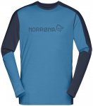 Norröna falketind equaliser merino round Neck LS-Shirt M Herren ( Blau L INT,)