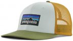 Patagonia P-6 Logo Trucker Hat Herren Cap ( Hellblau one size One Size,)