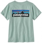 Patagonia Ws P-6 Logo Responsibili-Tee Damen T-Shirt ( Hellblau L INT,)