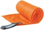 Sea to Summit Pocket Towel X Large 75cm x 150cm ( Orange one size INT,)