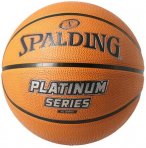 Spalding Platinum Series Performance Rubber Basketball ( Orange 7 Gr.,)