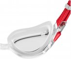 Speedo BIOFUSE RE-FLEX Schwimmbrille Unisex ( Rot one size Größe,)