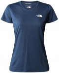The North Face W REAXION AMP CREW Damen T-Shirt ( Dunkelblau XS)