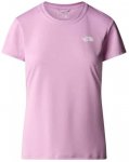 The North Face W REAXION AMP CREW Damen T-Shirt ( Violett M INT,)