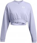 Under Armour Rival Terry OS Crop Crew Damen ( Hellblau XL Größe,)