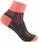 Wrightsock Stride Quarter Wandersocken Unisex ( Anthrazit 34-37 Größe,)
