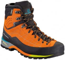 Scarpa Zodiac Tech GTX Herren (Orange 45 EU ) | Bergsport Wandern (Alpine Bergschuhe)