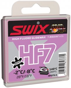 Swix HF7X Violet -2 °C -8 °C 40g (Farblos ) | Ausruestung Skiausruestung Wachs-Zubehoer