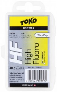 Toko HF Hot Wax yellow 40g (Farblos) | Ausruestung Skiausruestung Wachs-Zubehoer