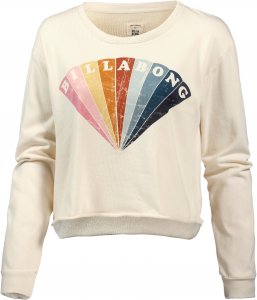 Billabong CROP CREW Fleecepullover Damen Pullover & Sweats L Normal