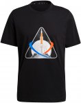adidas Space Race T-Shirt Herren T-Shirts S Normal