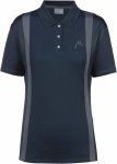 HEAD Club 25 Tennis Polo Damen Poloshirts S Normal