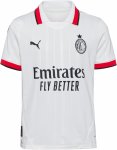 PUMA AC Mailand 24-25 Auswärts Teamtrikot Kinder Trikots 140 Normal