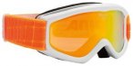 Alpina CYBRIC MM - Skibrille - orange/white/orange