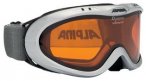 Alpina OPTICVISION DH - Skibrille - silver/orange