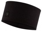 Buff MERINO WIDE - Stirnband - solid black
