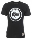 Mitchell & Ness HWC B&W HOUSTON ROCKETS - T-Shirt 
