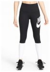 Nike ONE DF HR - Leggings - Frauen - black/white