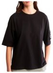 Timberland LOGO BADGE - T-Shirt - Frauen - black