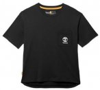 Timberland REGULAR LOGO - T-Shirt - Frauen - black