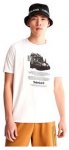Timberland SS FRONT ARCH - T-Shirt - Männer - whit