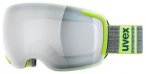 Uvex BIG 40 - Skibrille - lime mat/silver