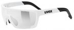 Uvex SPORTSTYLE 707 - Sonnenbrille - white/silver