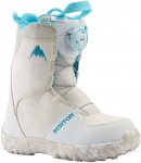 Burton - Snowboardboots - Grom Boa White  aus Wolle - Kindergröße 28 - Weiß