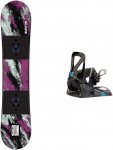 Burton - Snowboard - Snowboard Set Grom  aus Wolle - Violett