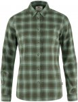 Fjall Raven - Dickes Baumwollhemd - Övik Flannel Shirt W Deep Forest Patina Gre