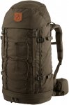 Fjall Raven - Wanderrucksack - Singi 48 Dark Olive  aus Baumwolle - Grün