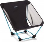 Helinox - Klappbarer Campingstuhl - Ground Chair Black/Cyan Blue  - schwarz